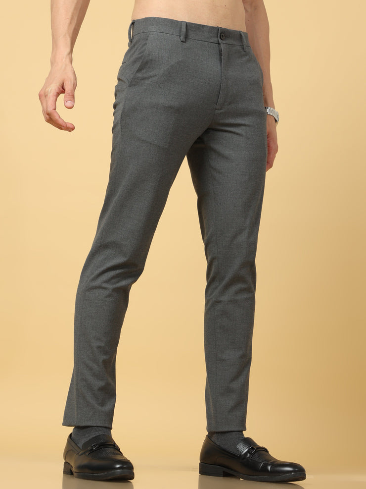 Essential Ash Grey Sleek Formal Trouser
