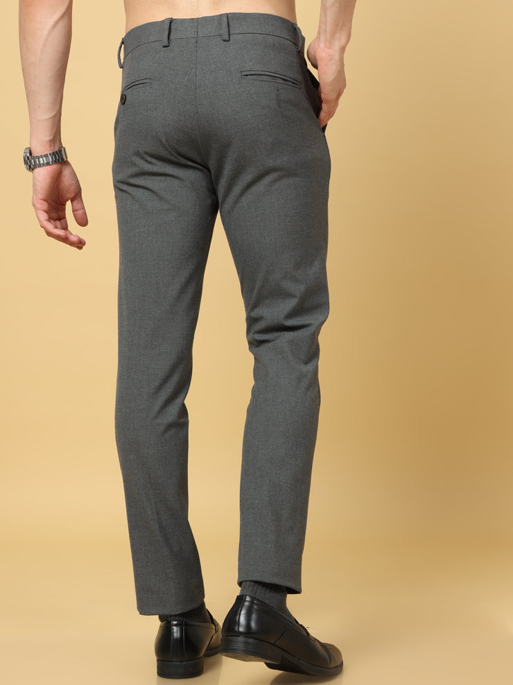 Essential Ash Grey Sleek Formal Trouser