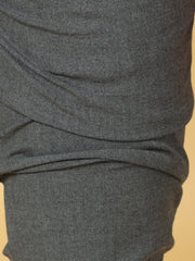 Essential Ash Grey Sleek Formal Trouser