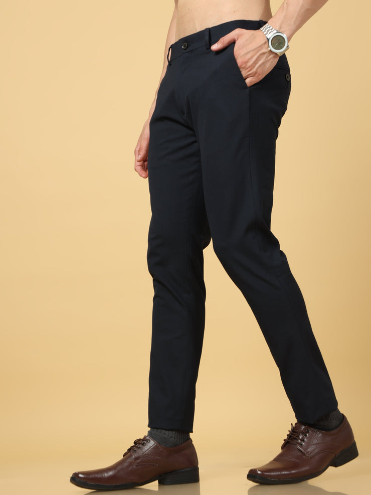 Essential Navy Sleek Formal Trouser