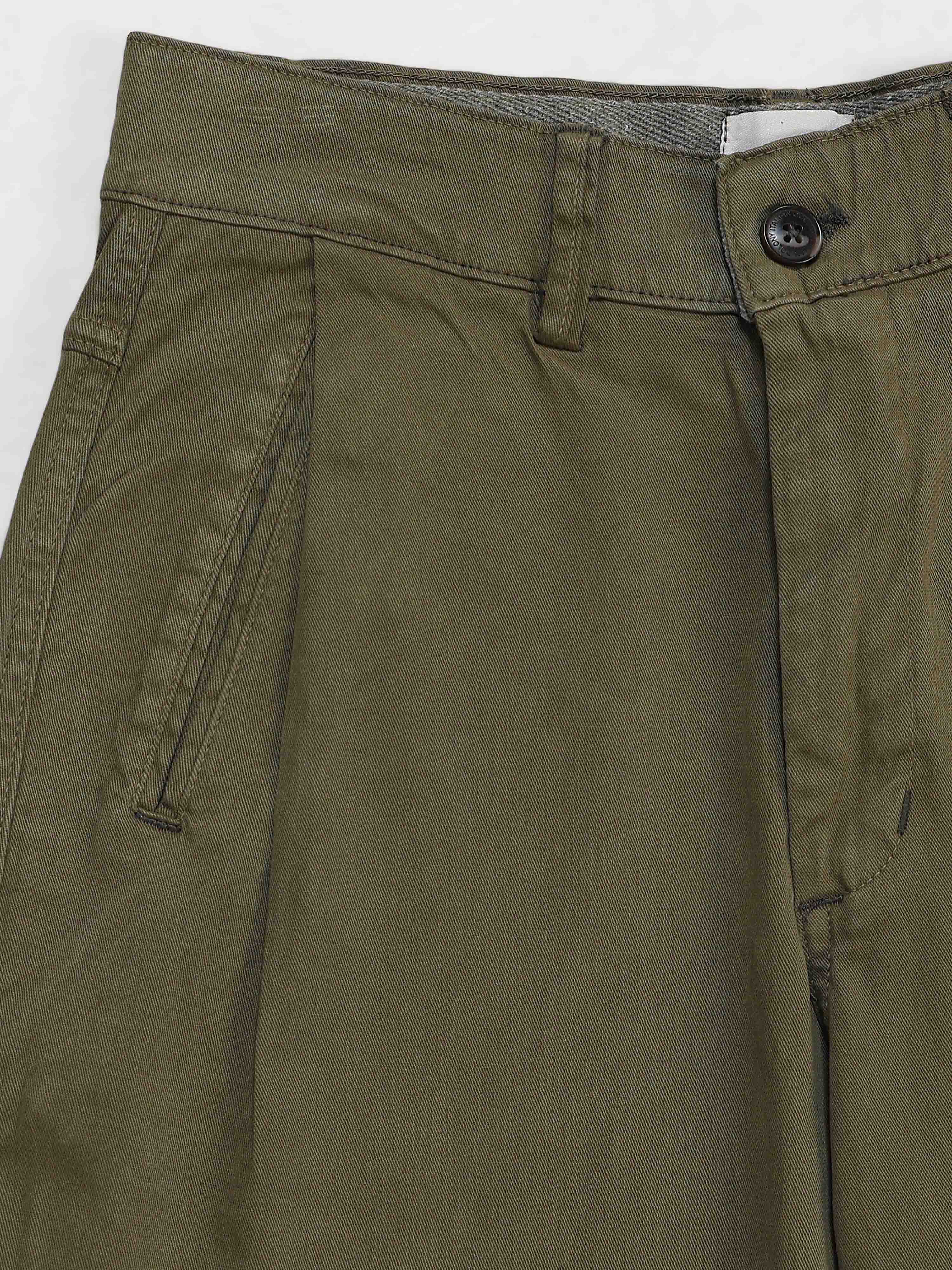 Suave Relaxed Trouser In Olive
