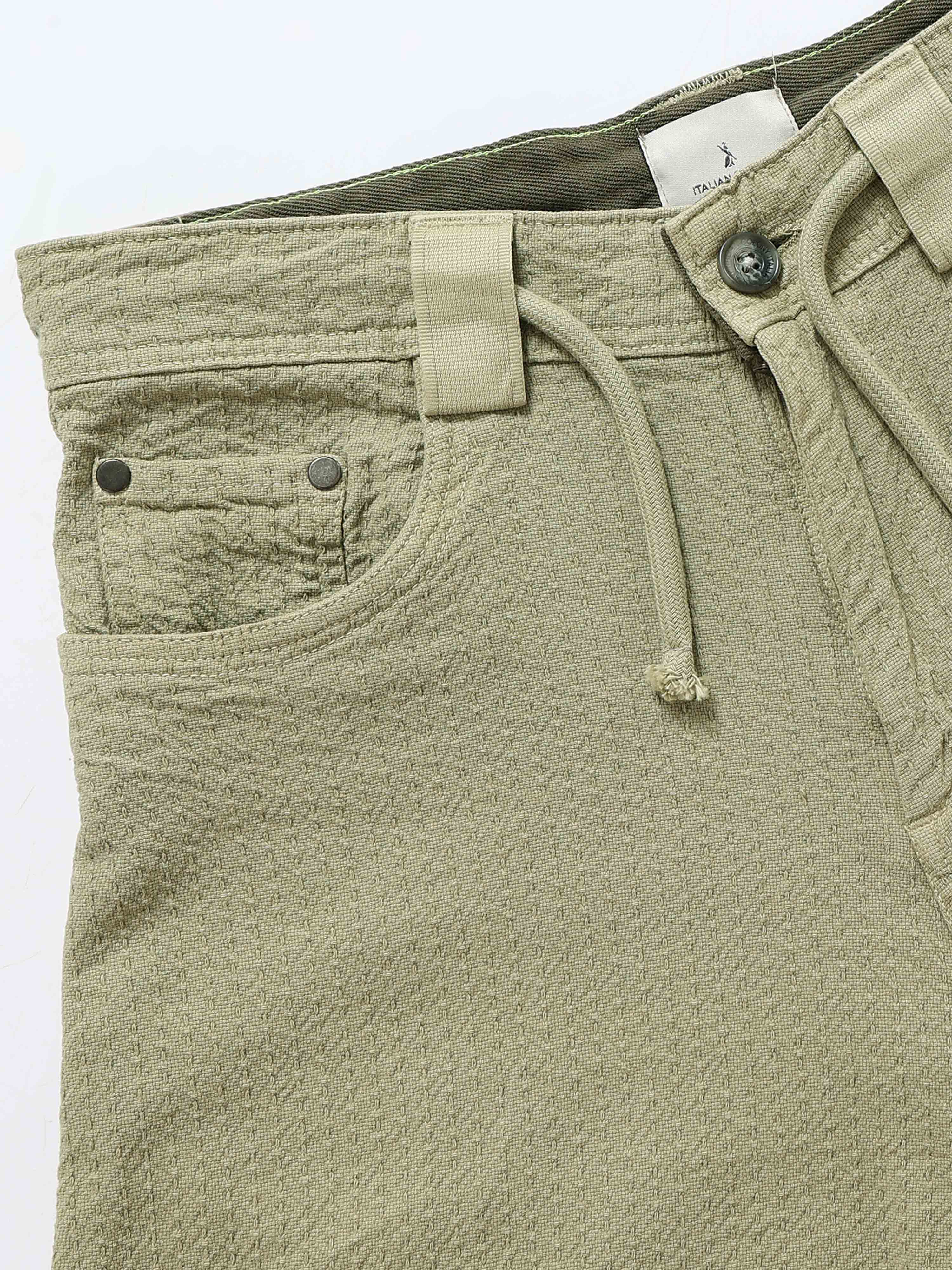 Weavon Relaxed Trouser In Pistachio