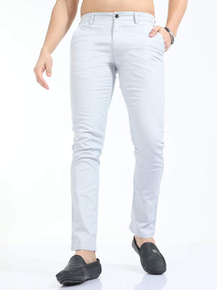 Linen Sky Blue Trouser