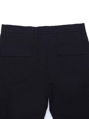 Finest Twill Black Baggy Fit Cargo