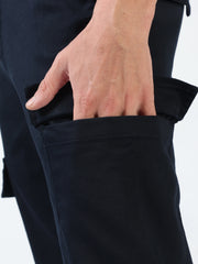 Utility Stretch Navy Jogger