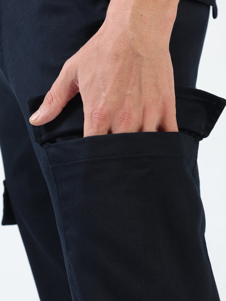 Utility Stretch Navy Jogger