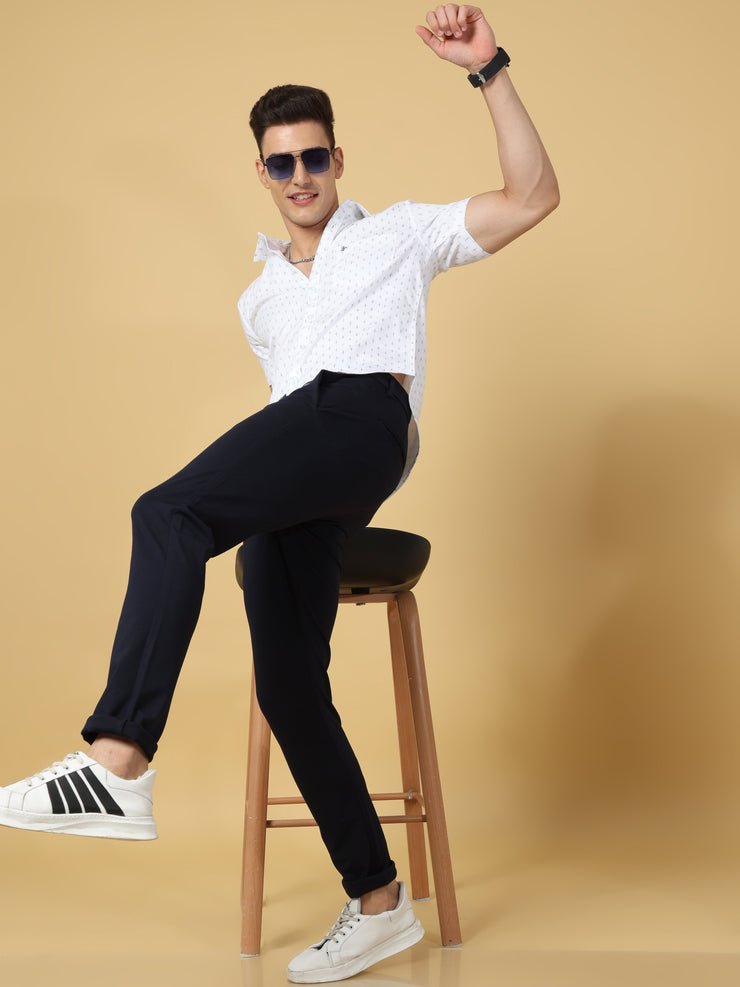 Super Stretch Navy Trouser