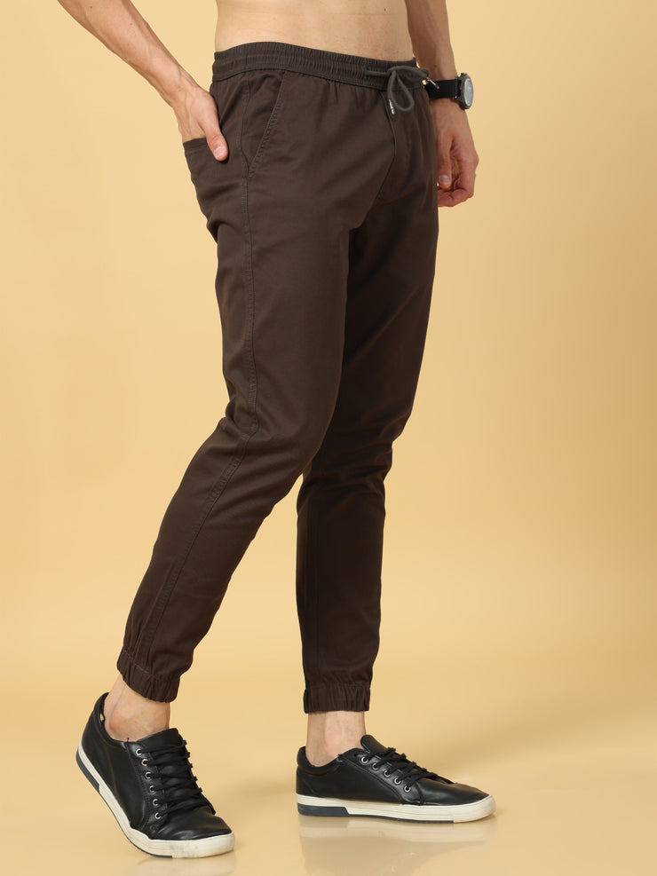 Basic Dark Olive Slim Fit Jogger
