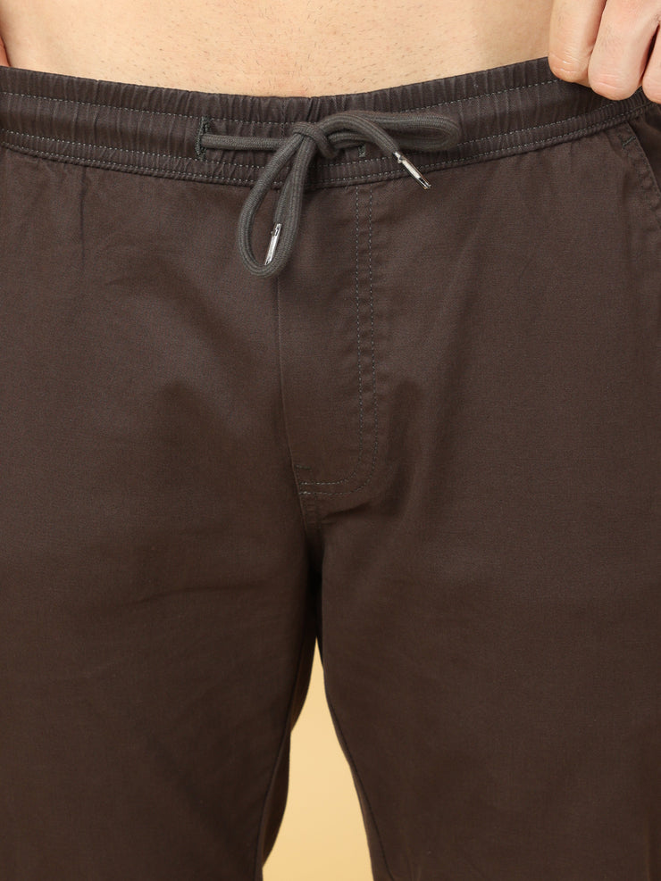 Basic Dark Olive Slim Fit Jogger