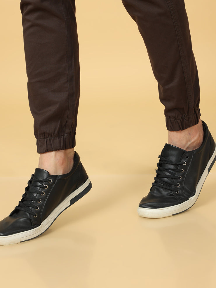 Basic Dark Olive Slim Fit Jogger