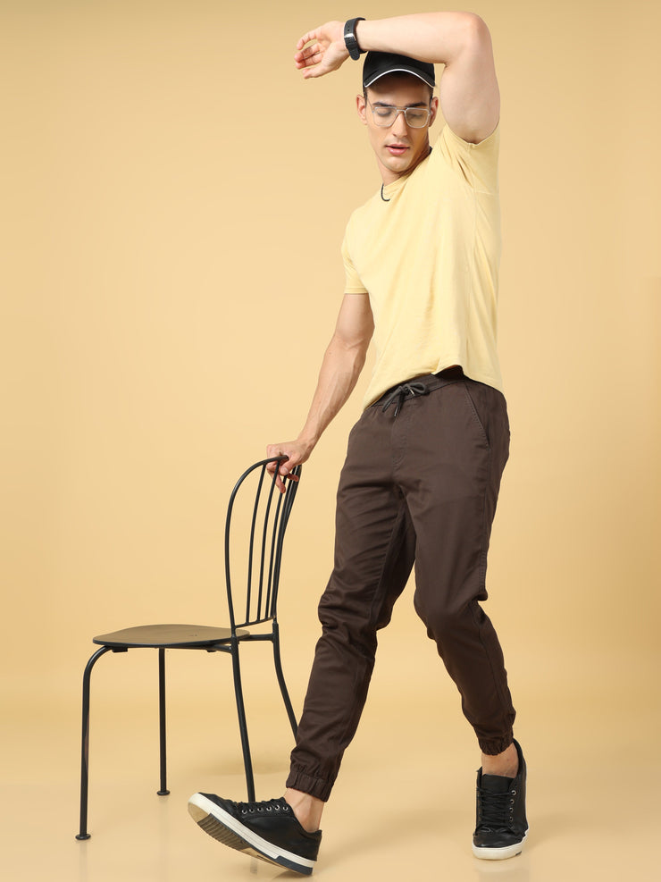 Basic Dark Olive Slim Fit Jogger