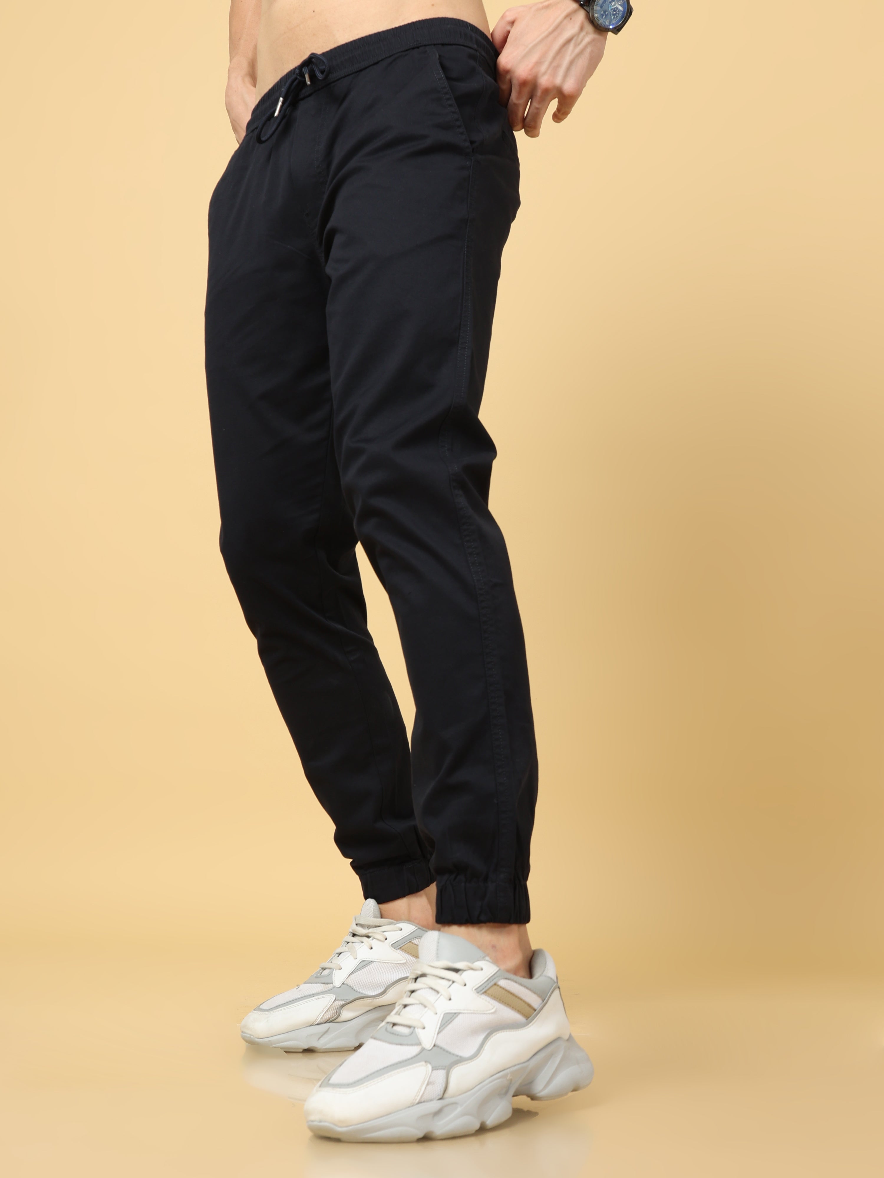 Basic Navy Slim Fit Jogger