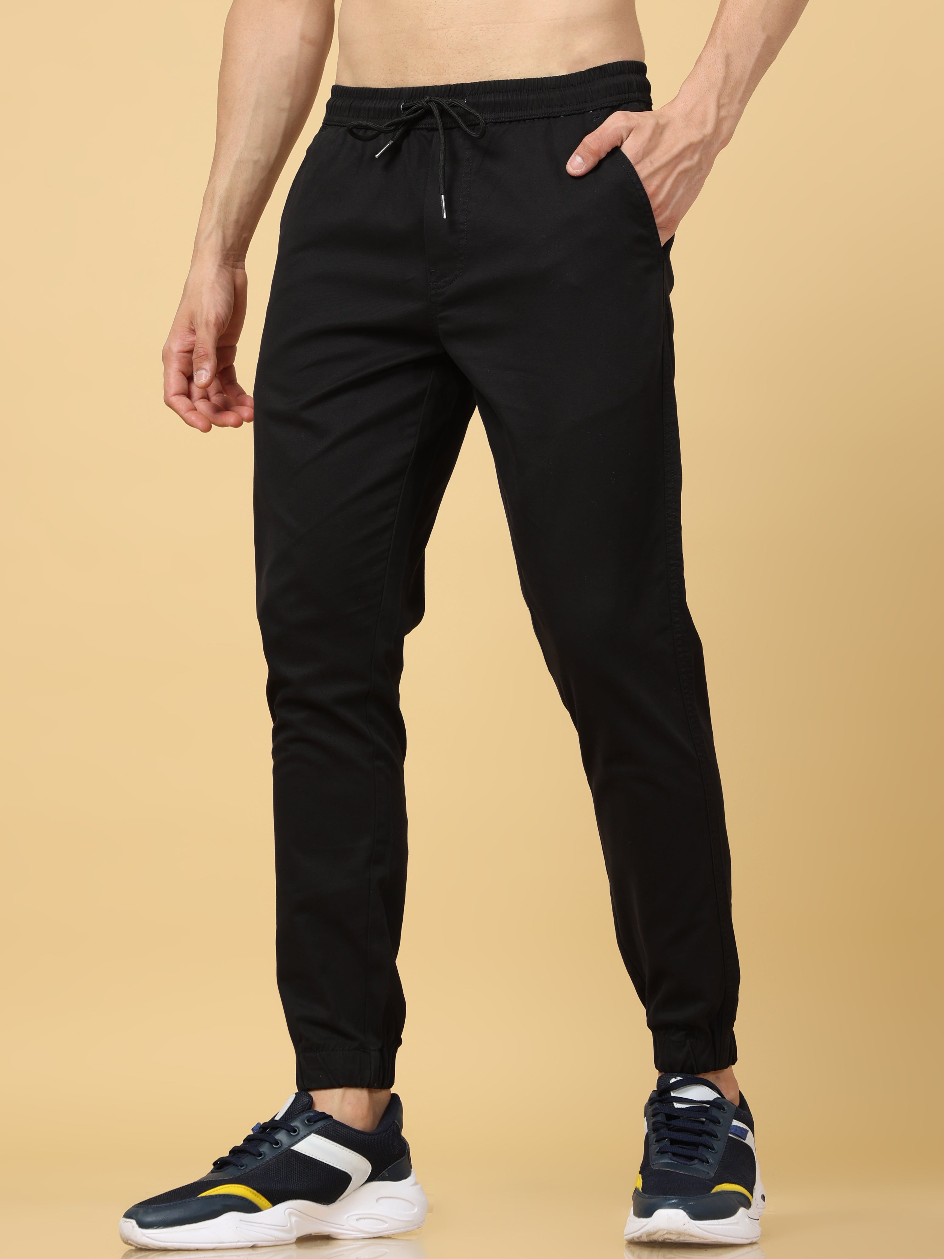 Basic Black Slim Fit Jogger