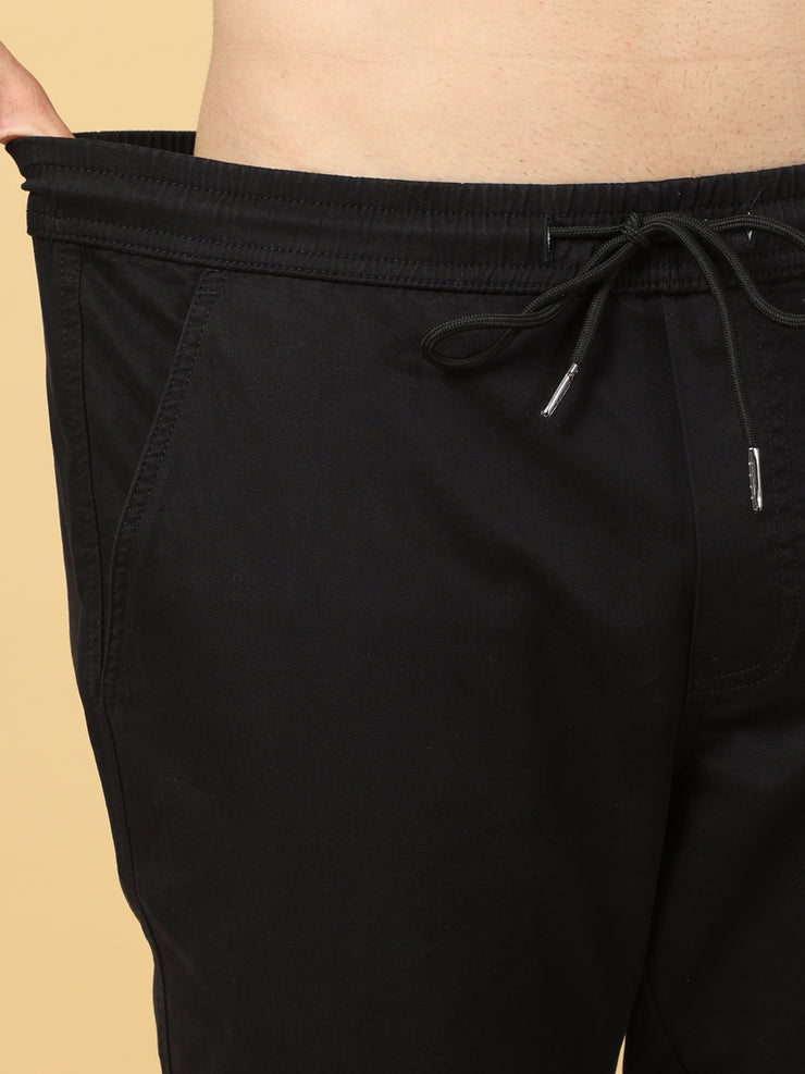 Basic Black Slim Fit Jogger