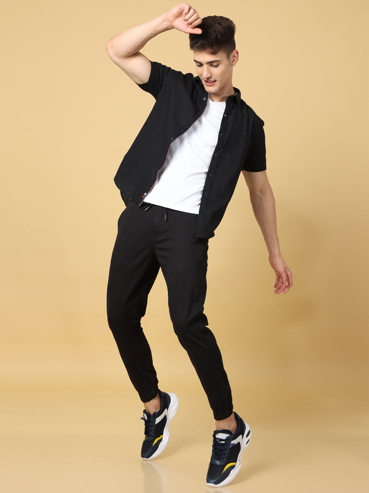 Basic Black Slim Fit Jogger