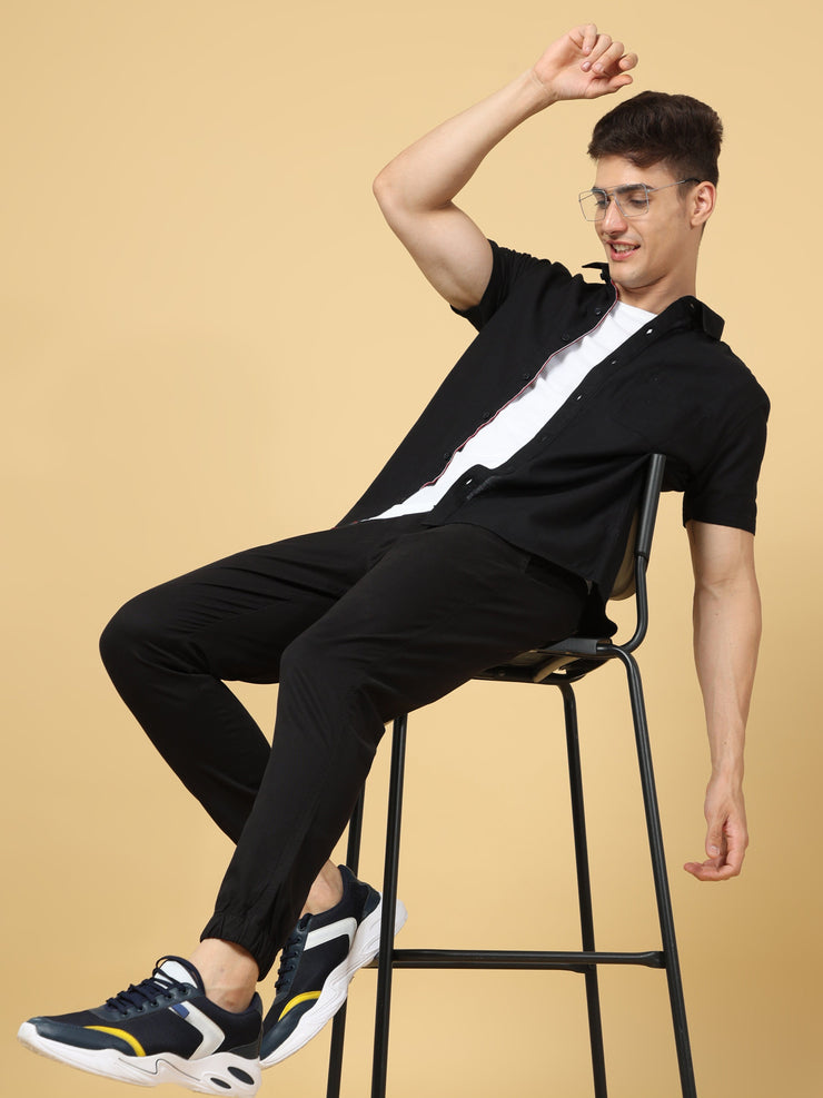 Basic Black Slim Fit Jogger