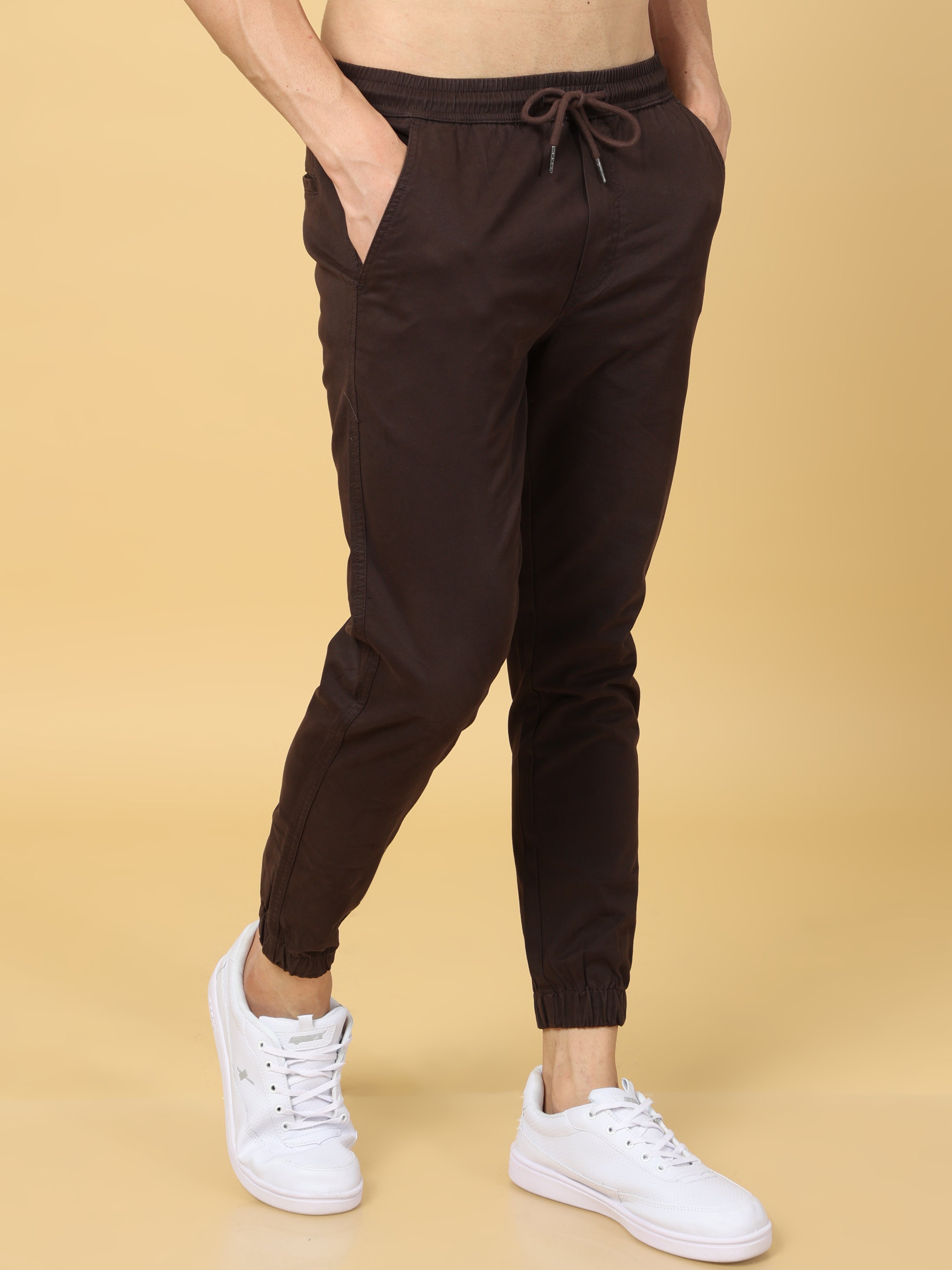 Buy Umber Brown Mens Linen Trousers Online – Genes Online Store