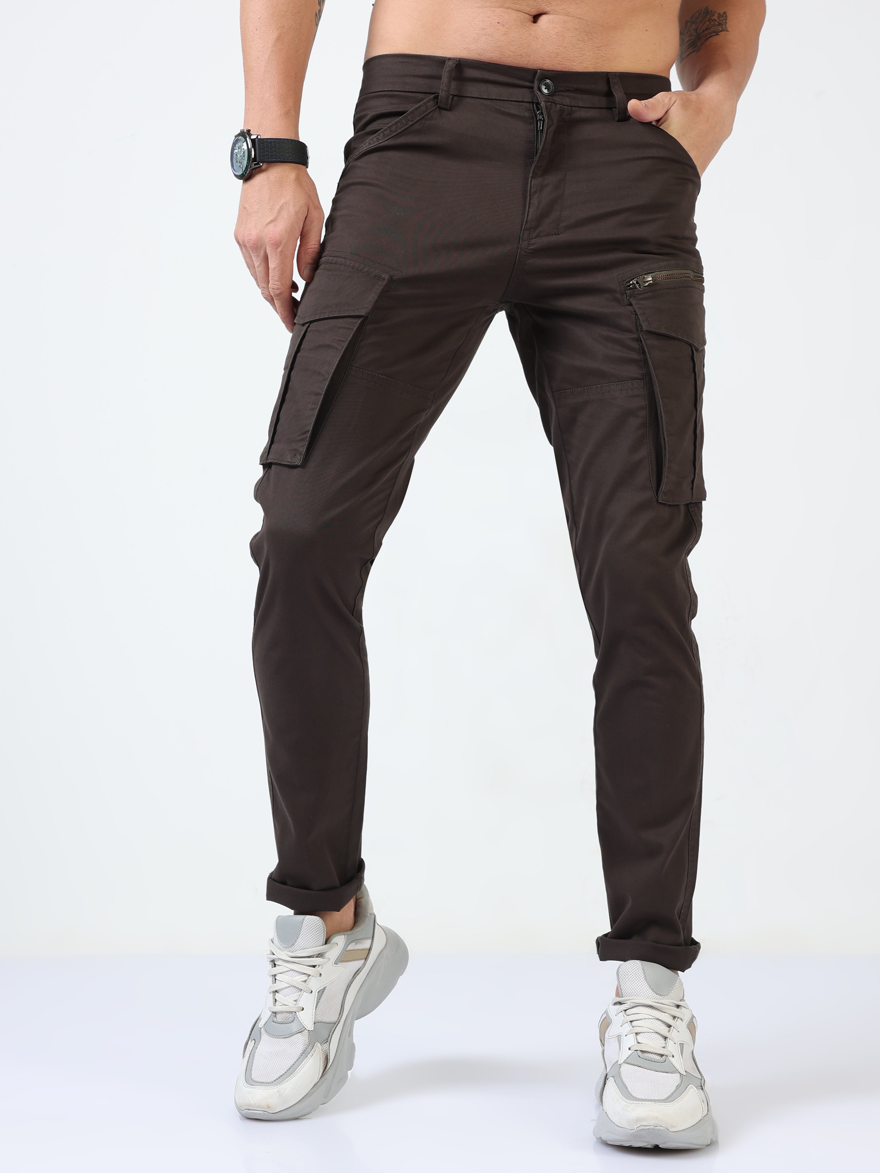 DIESEL P-huges-new Cargo Trousers in White for Men | Lyst