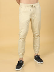 Basic Beige Slim Fit Jogger