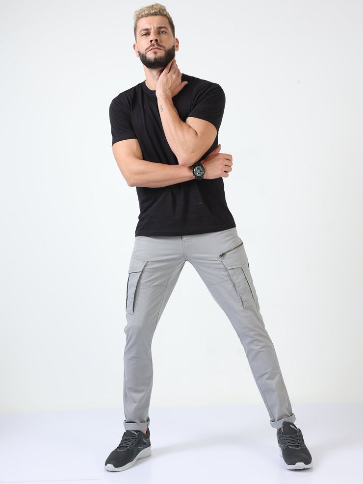 Utility Light Grey Cargo Pant