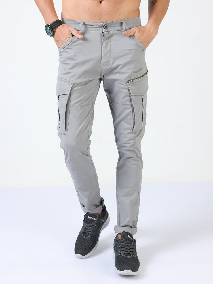 Utility Light Grey Cargo Pant
