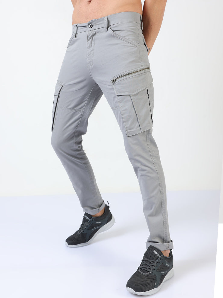 Utility Light Grey Cargo Pant
