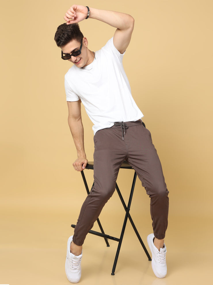 Basic Dark Grey Slim Fit Jogger