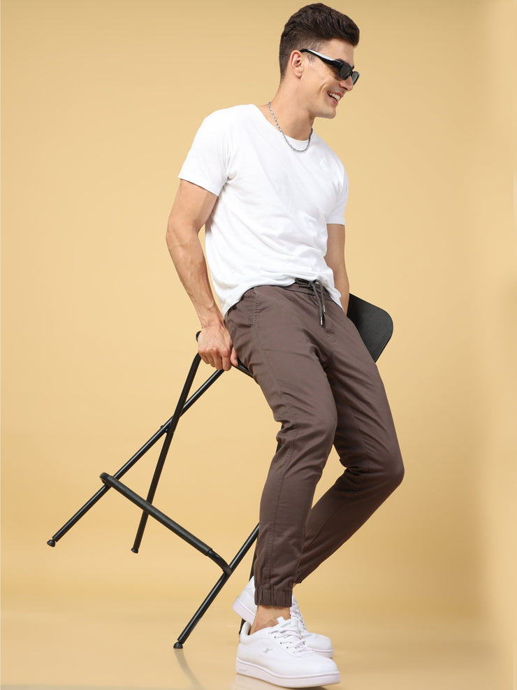 Basic Dark Grey Slim Fit Jogger