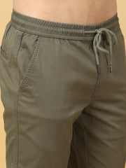 Basic Olive Slim Fit Jogger