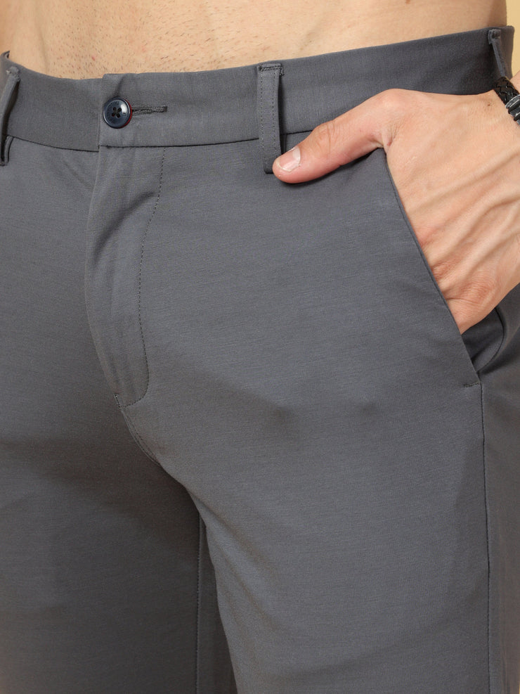 Super Stretch Dark Grey Trouser