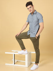 Super Stretch Olive Trouser