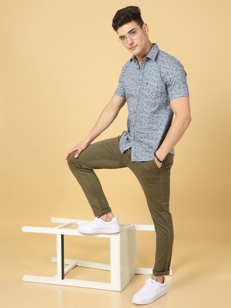 Super Stretch Olive Trouser