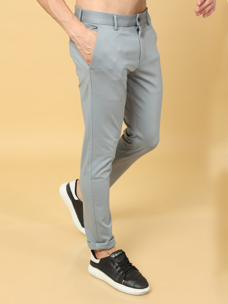 Super Stretch Smoke Grey Trouser