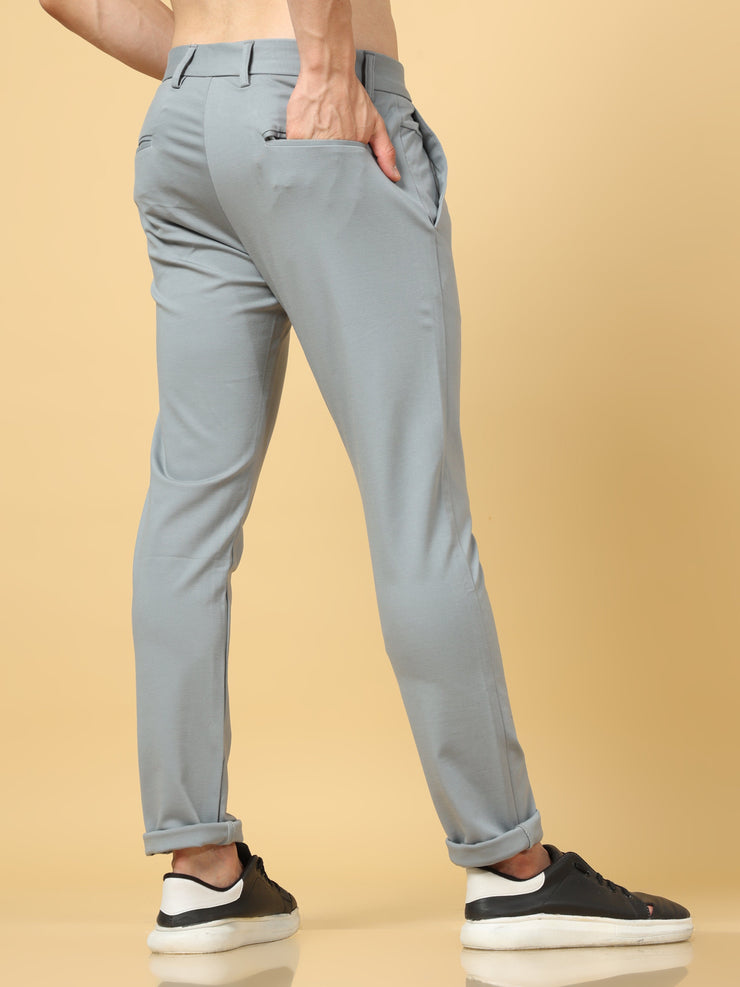Super Stretch Smoke Grey Trouser
