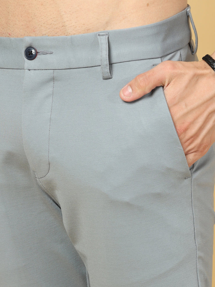Super Stretch Smoke Grey Trouser