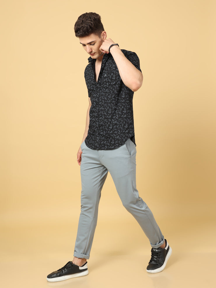 Super Stretch Smoke Grey Trouser