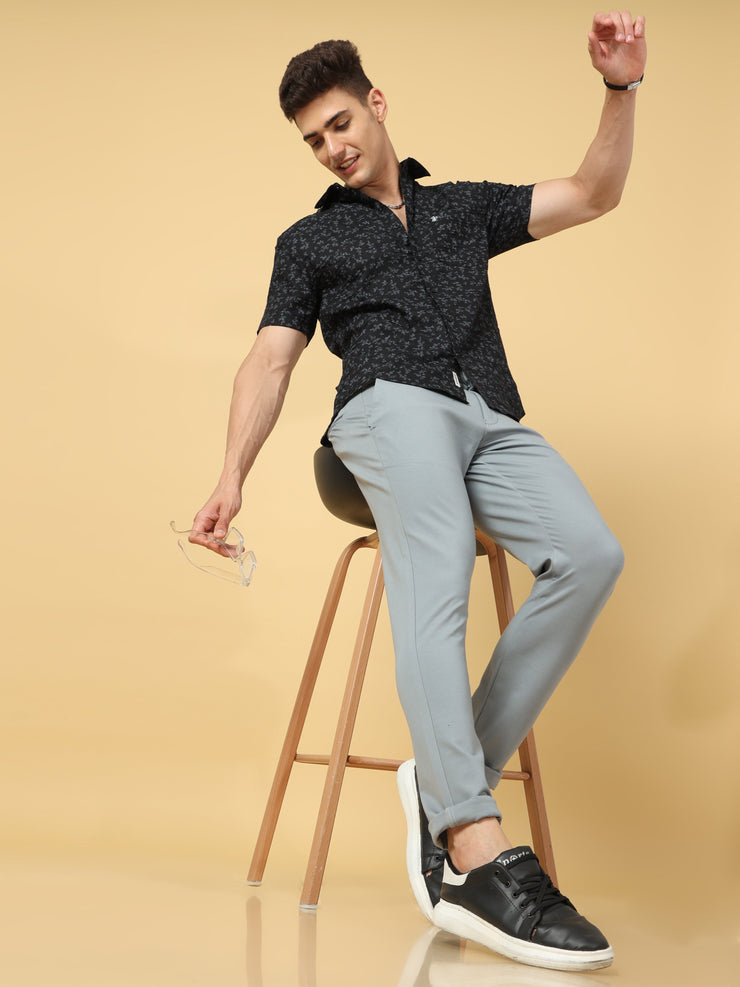 Super Stretch Smoke Grey Trouser