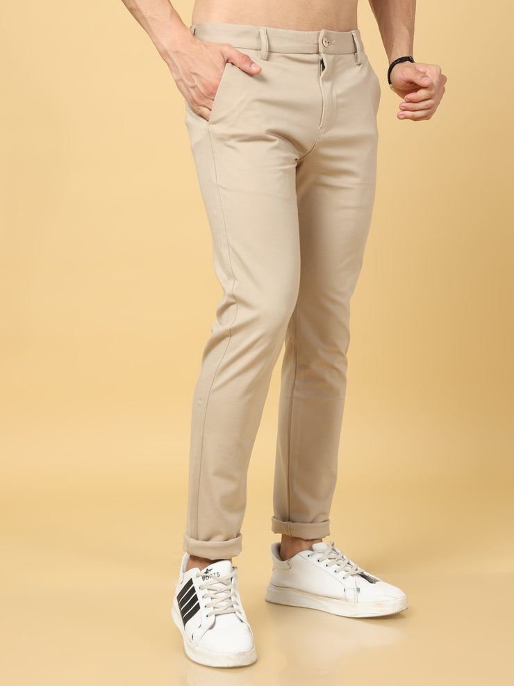 Super Stretch Beige Trouser