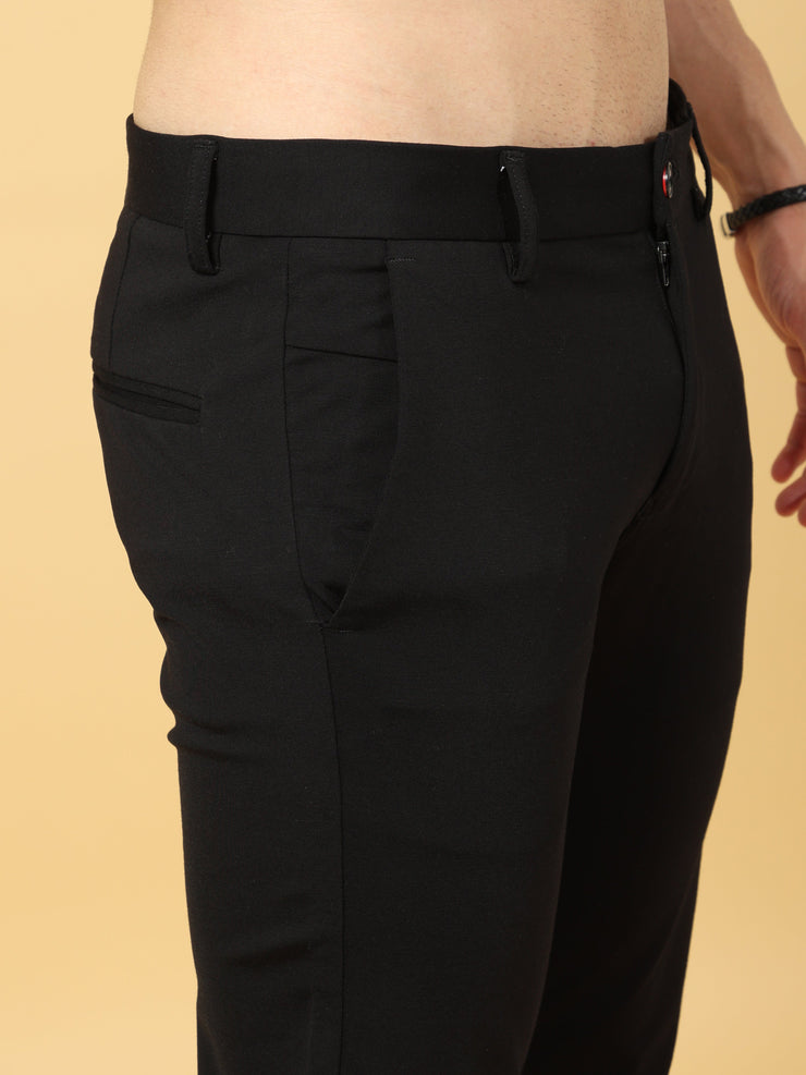 Super Stretch Black Trouser