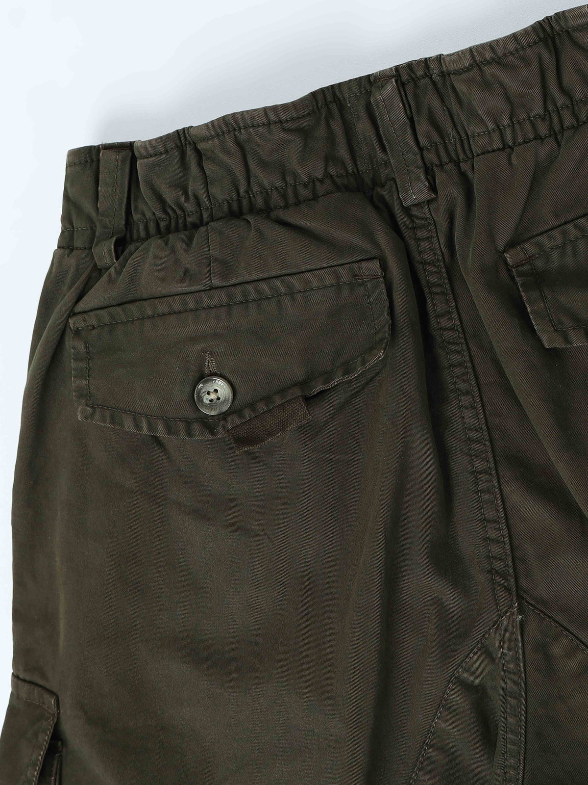 Olive Cargo Pants for Men detail view - Aero Nord Cargo Pant by Italian Colony