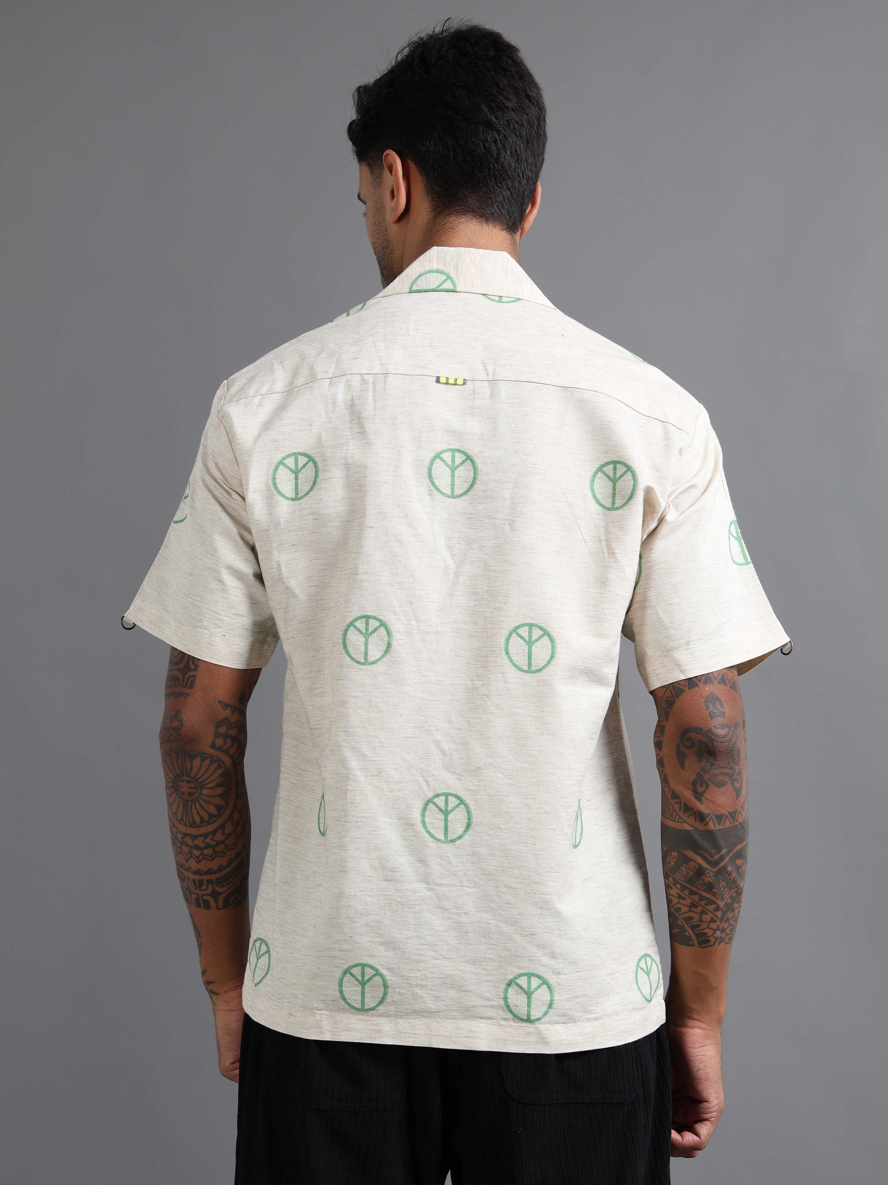 Ivory Pax Shirt In Green