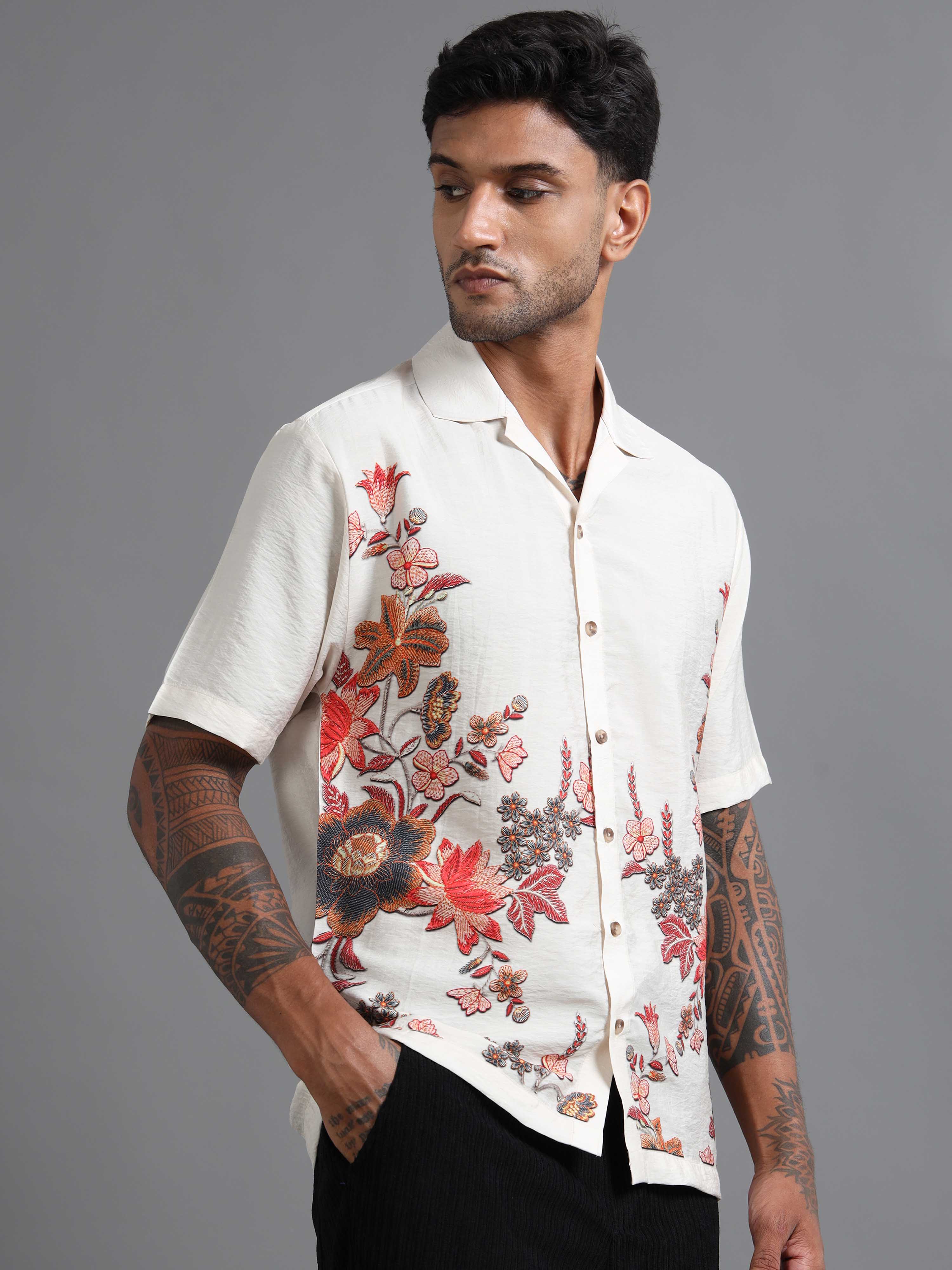 Botanic Breeze Printed Shirt