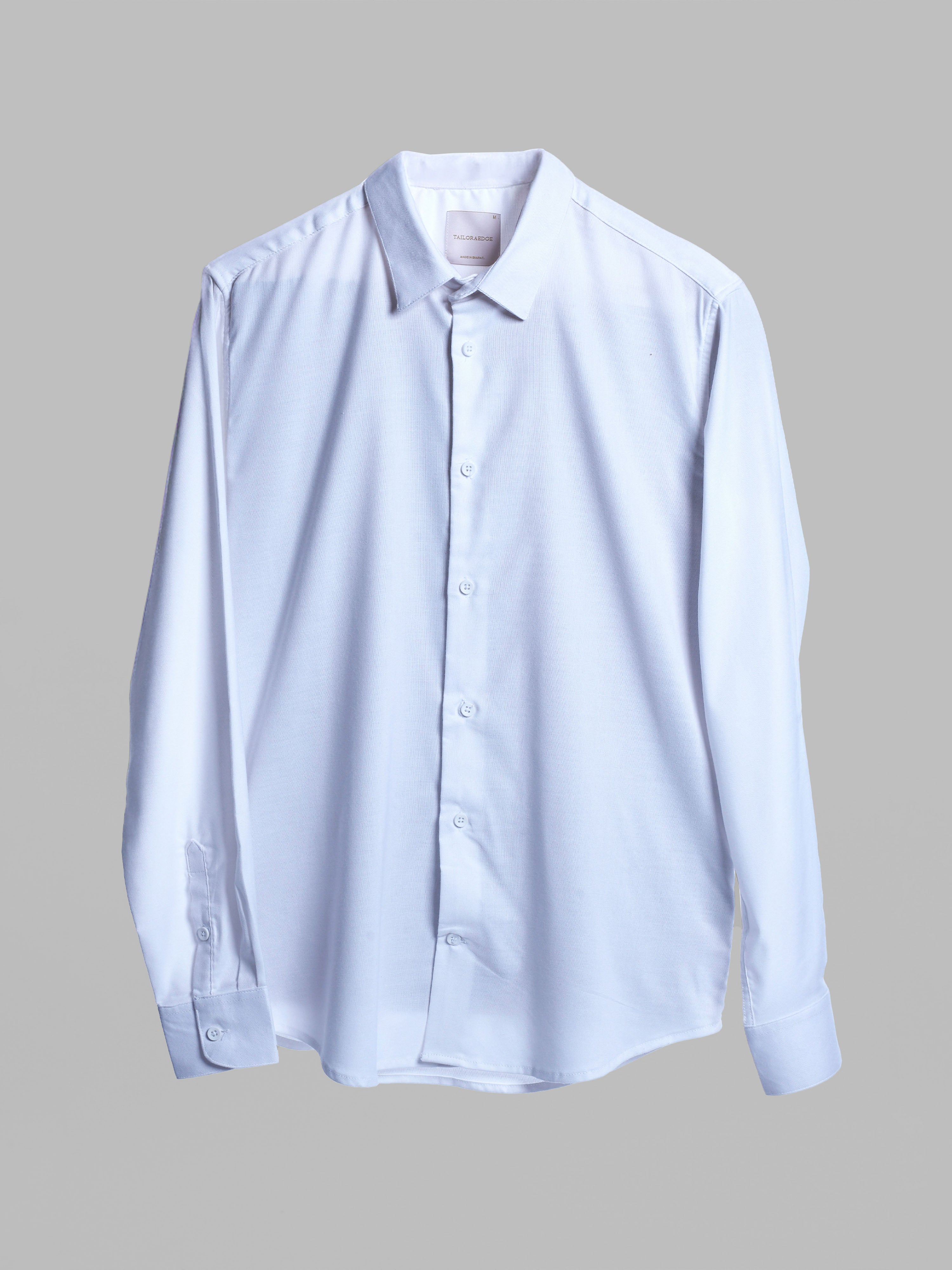 Royal Oxford White Stretch Shirt