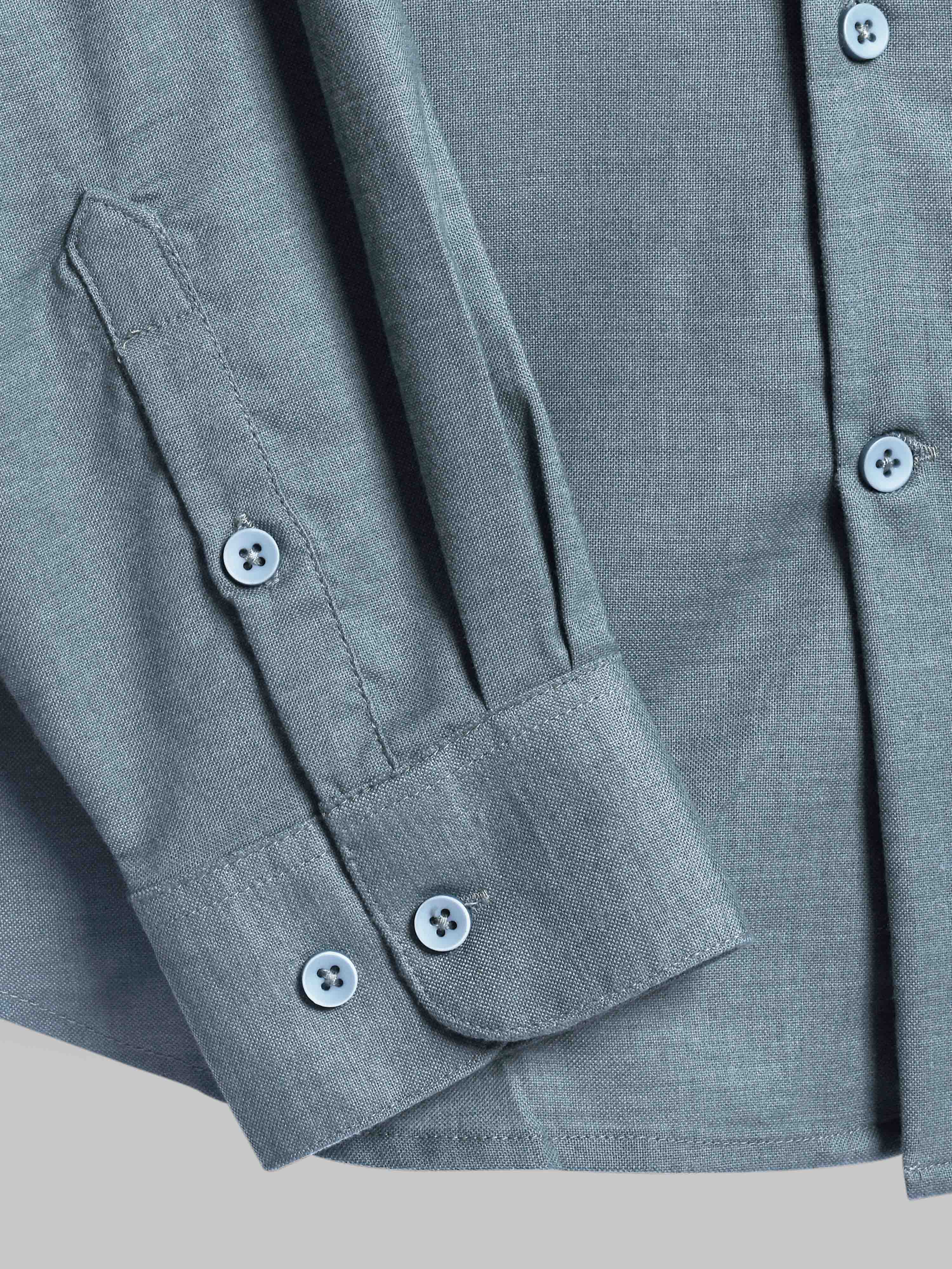 Royal Oxford Green Stretch Shirt