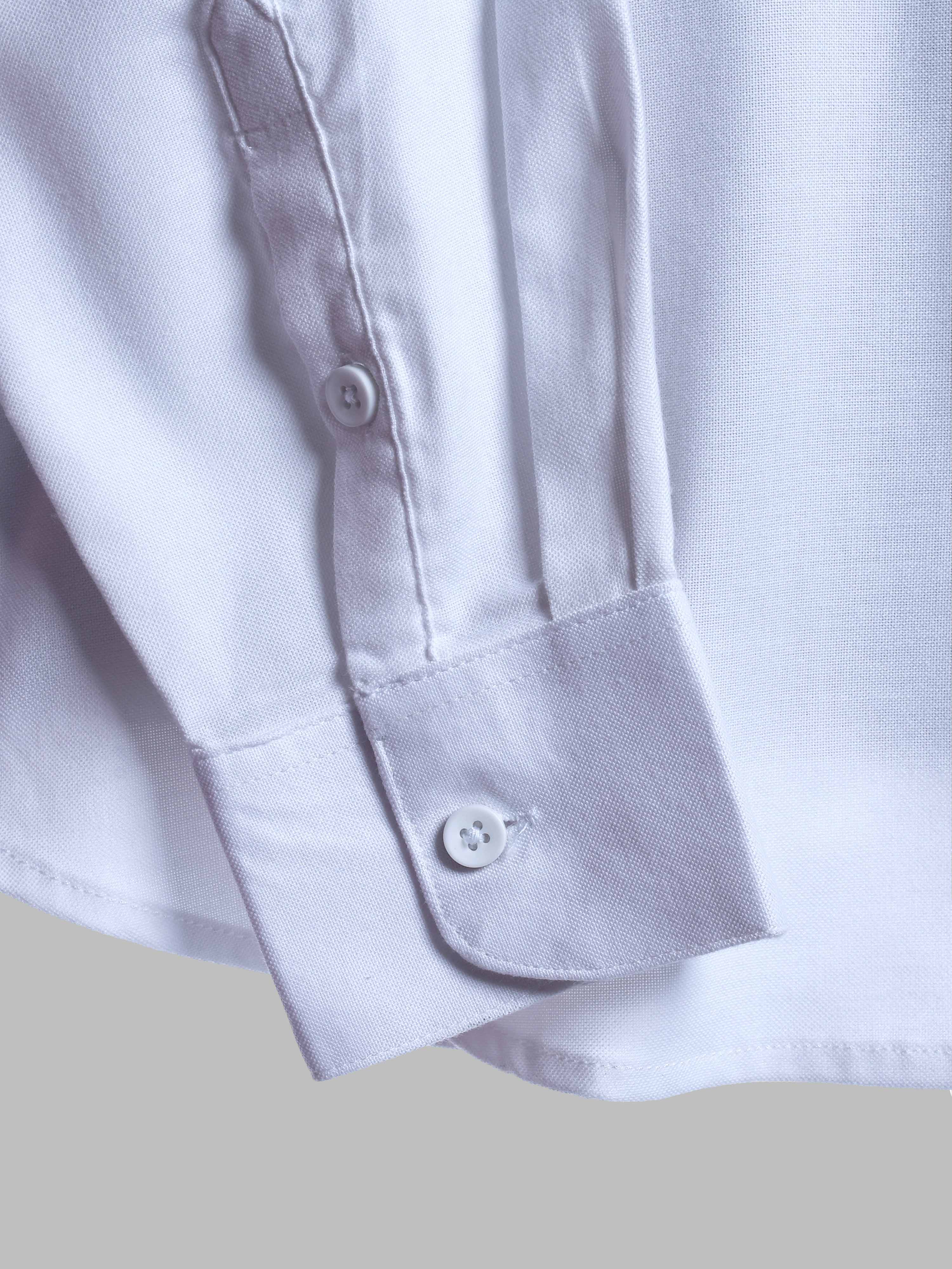 Royal Oxford White Stretch Shirt