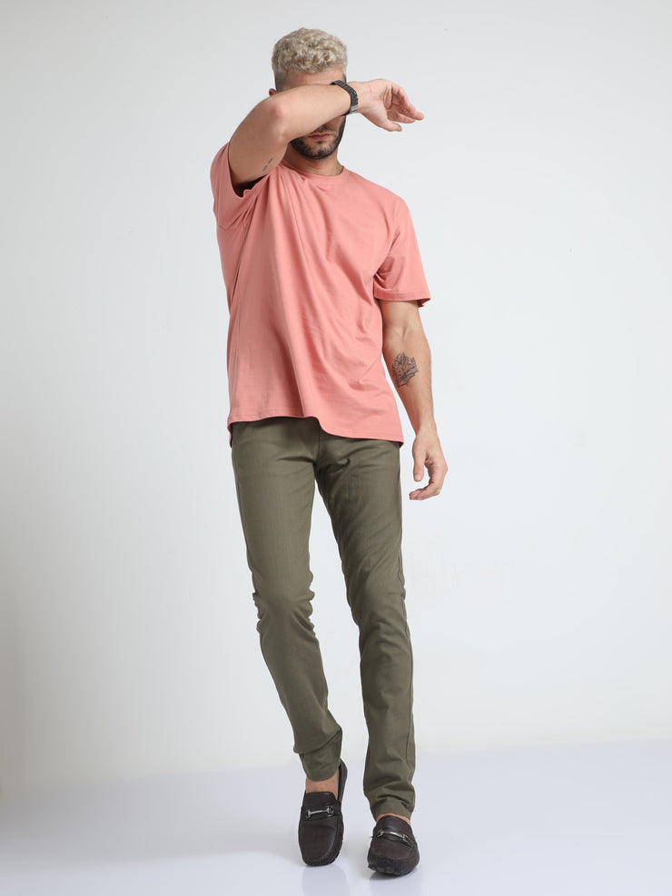 Linen Pine Olive Trouser