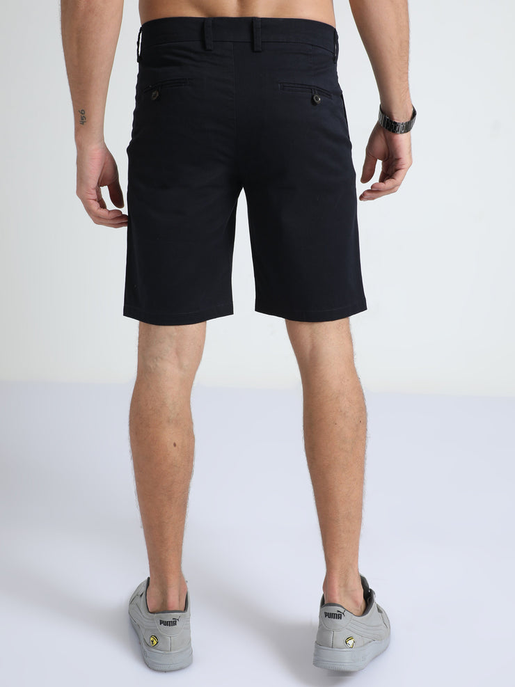 Modern Twill Navy Shorts