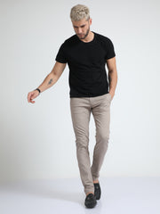 Linen Dust Grey Trouser