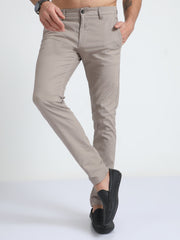 Linen Dust Grey Trouser