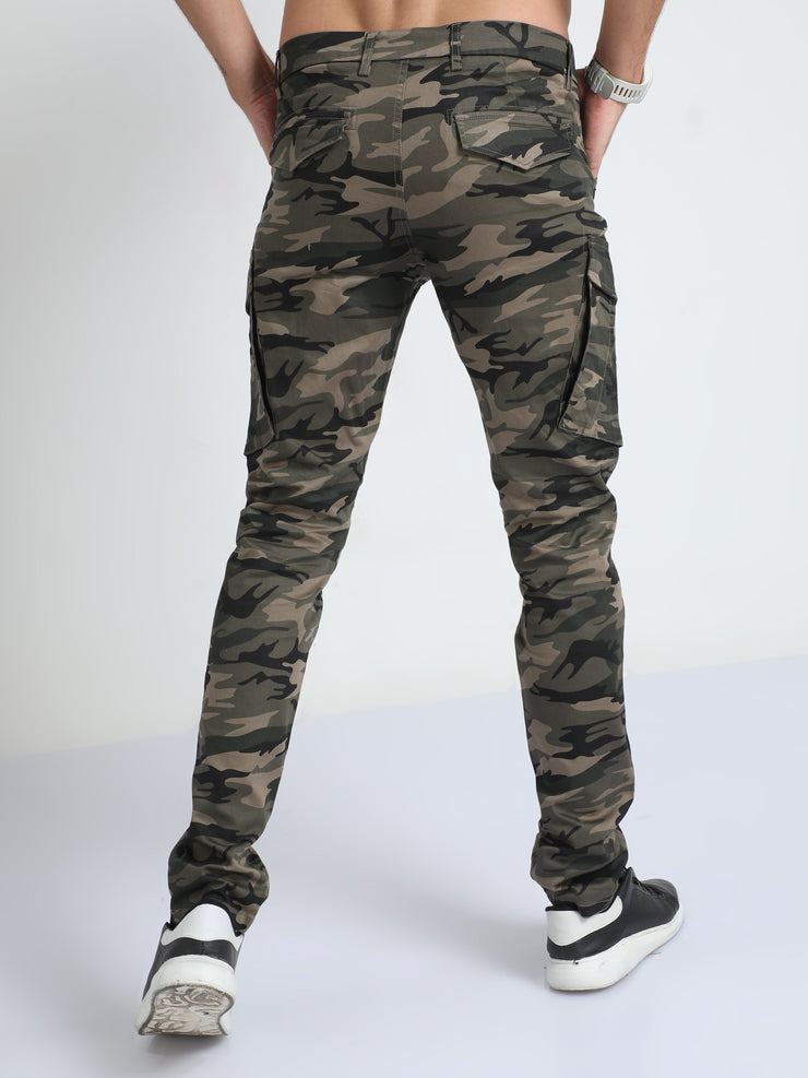 Utility Olive Camo Cargo Pant